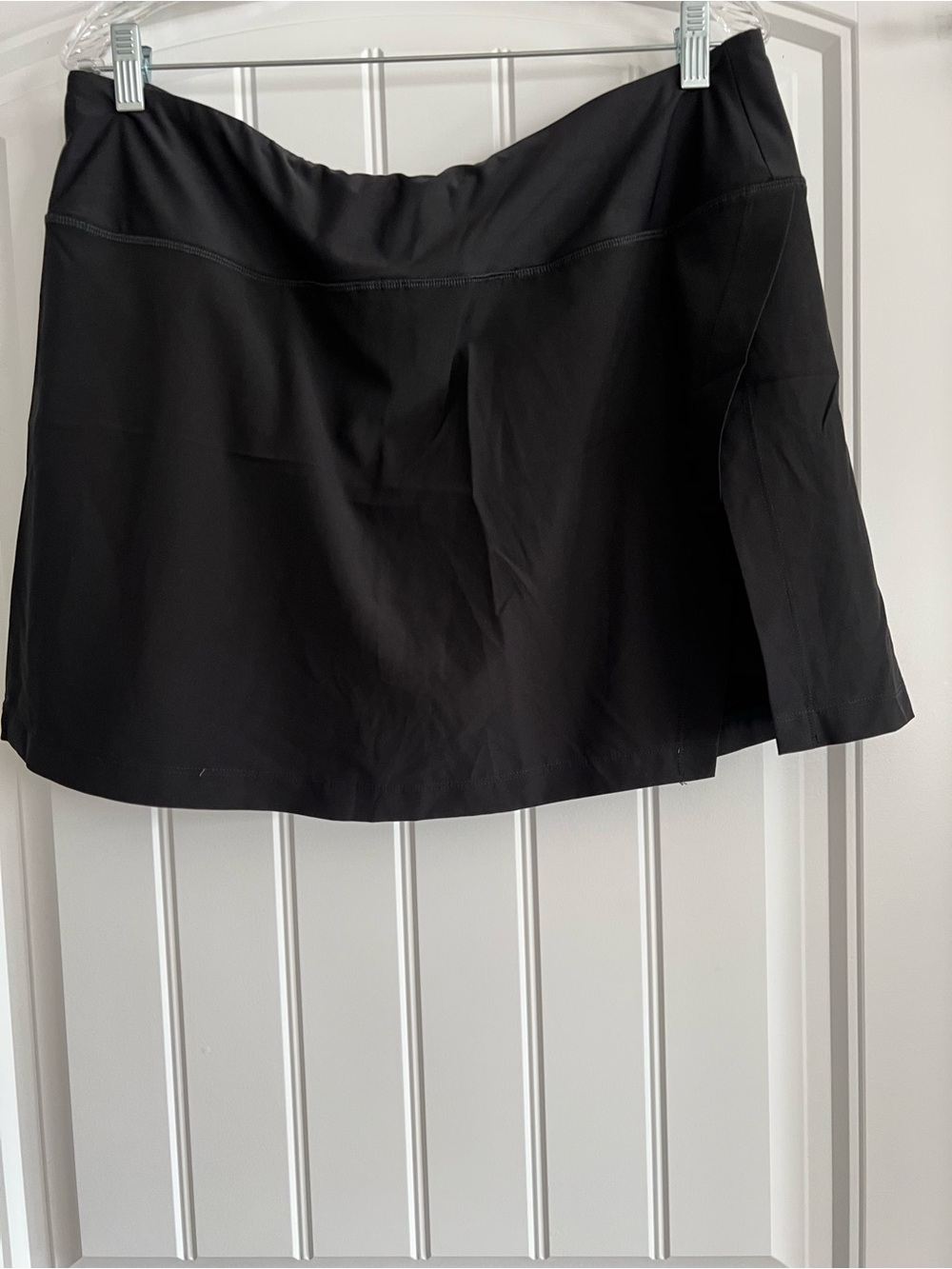 Women's Black A-Line gold skirt